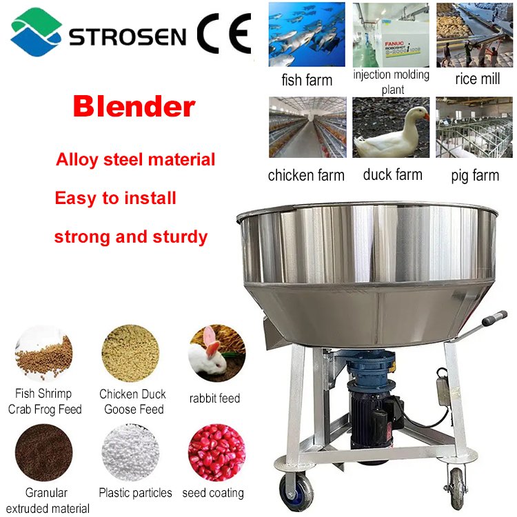 2023 newly feed mixer machine animal feed automatic mixer
