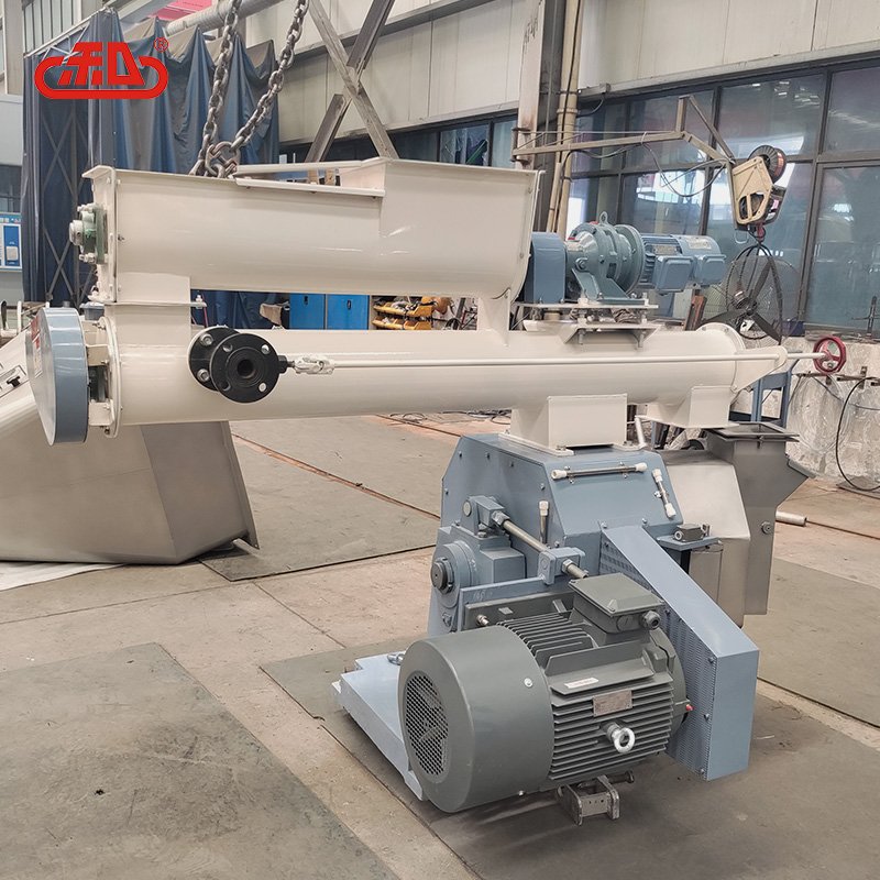 Poultry farm feed mill animal feed granulator 1-10 tph ring die pellet mill price