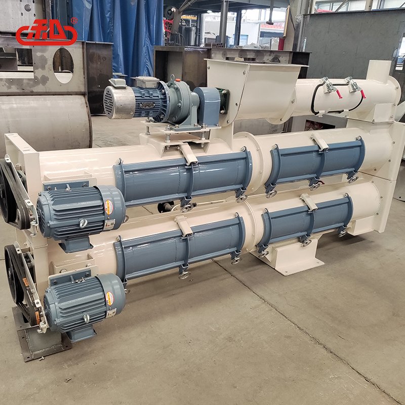 Poultry farm feed mill animal feed granulator 1-10 tph ring die pellet mill price