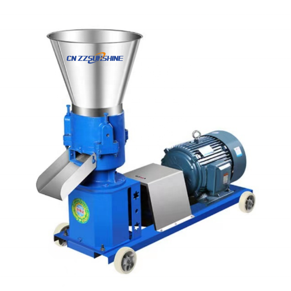 Cattle Feed Manufacturing Machines/ Electric Cock Duck Feed Pellet Manufacturing Machinery/ High Yield Animal Feed Pelletizer
