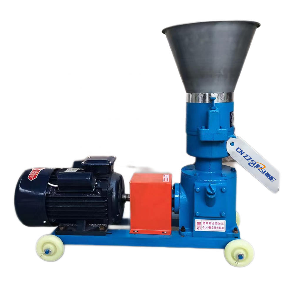 Cattle Feed Manufacturing Machines/ Electric Cock Duck Feed Pellet Manufacturing Machinery/ High Yield Animal Feed Pelletizer