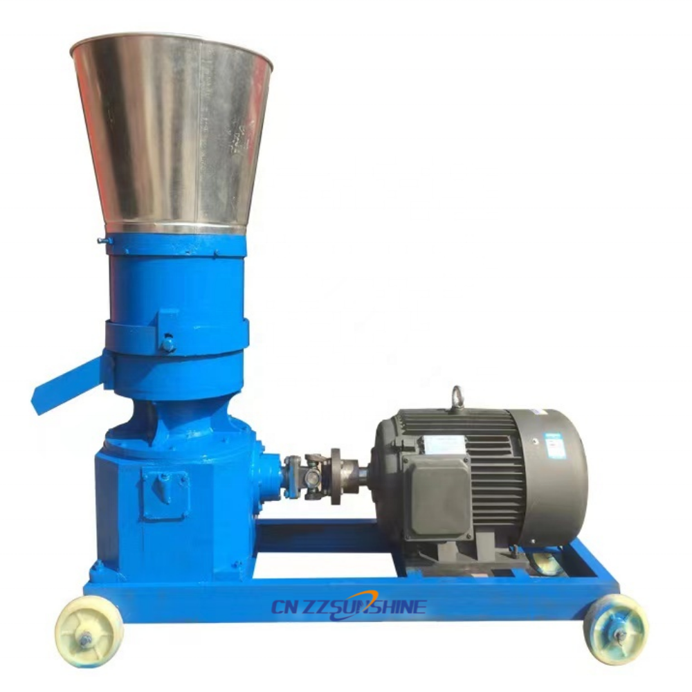 Cattle Feed Manufacturing Machines/ Electric Cock Duck Feed Pellet Manufacturing Machinery/ High Yield Animal Feed Pelletizer