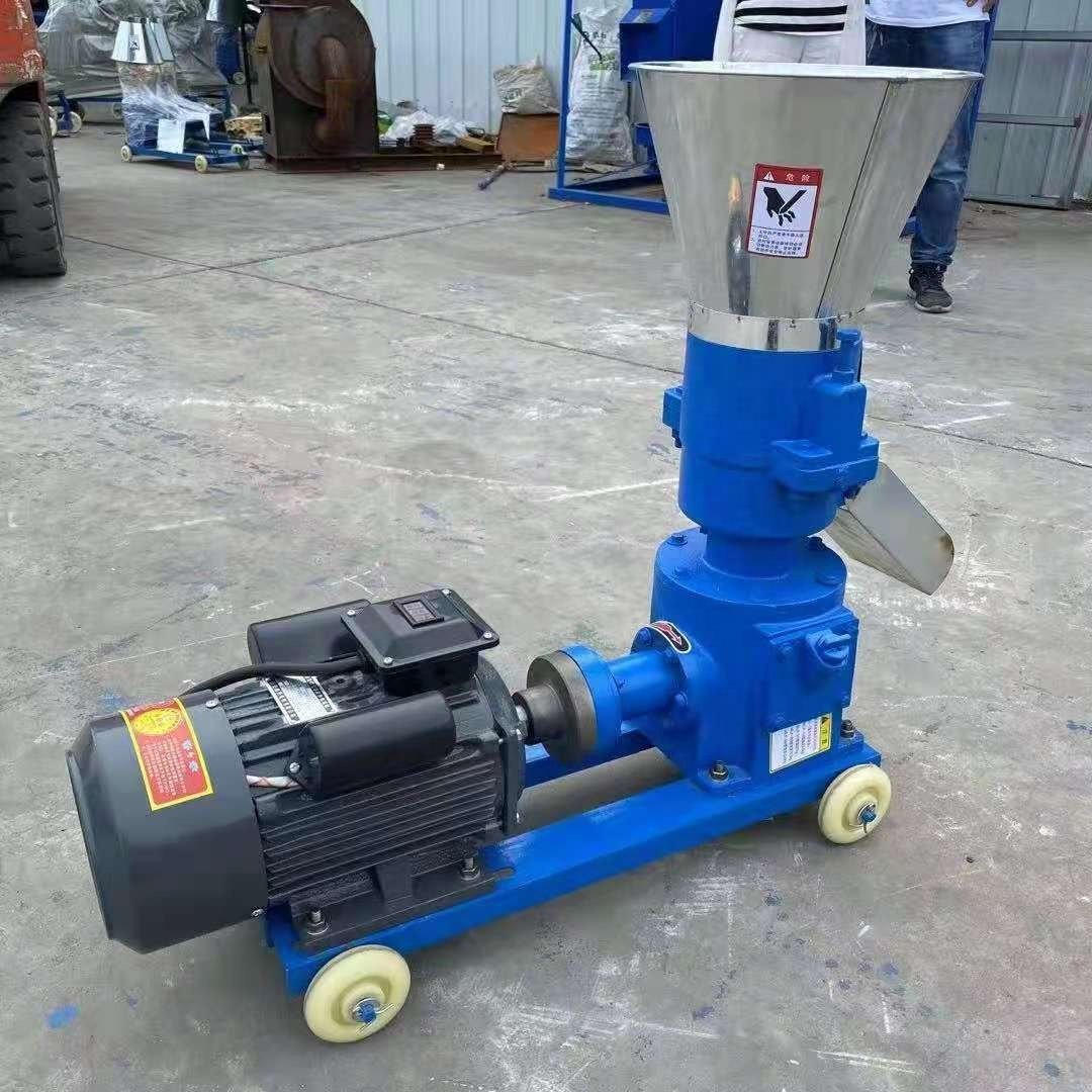 Mini Small Wood Poultry Chicken Fish Pig Goat Cattle Cat Animal Pellet Manufacturing Pelletizing Machine Feed Processing Machine