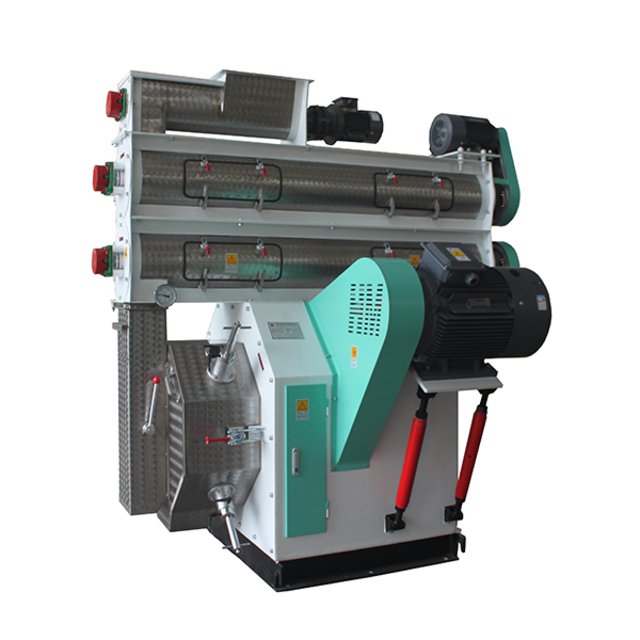 Grosper Feed Machine: High-Efficiency livestock animal feed pellet mill paddle steam retainer equipment.