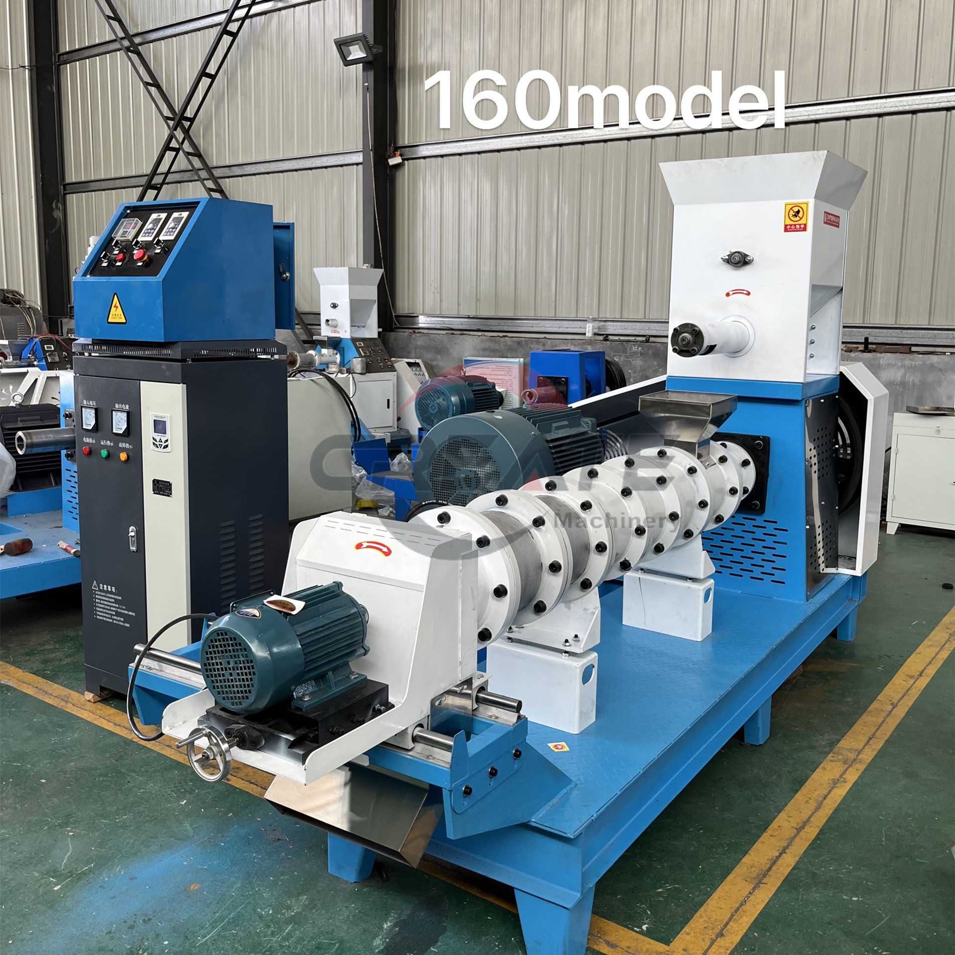 High capacity Hot Sale High efficiency motor feed pellet machine animal feed floating fish feed mill pellet extruder machine