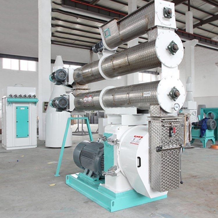 Livi Stainless Steel Granulator Double Conditioners Animal Feed Pellet Making Pelletizer Machine For Animal Feeds