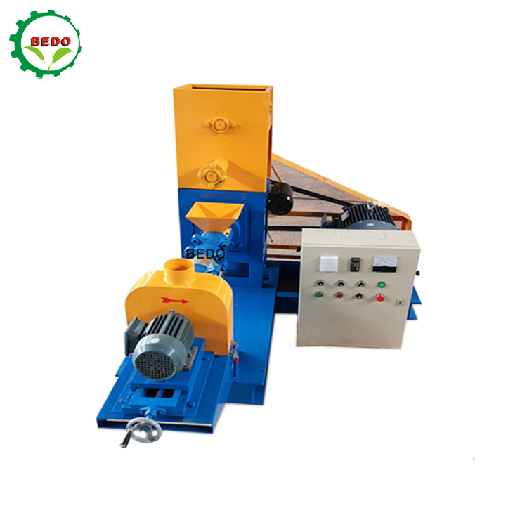 Fish Feed Extruder Rainbow Trout Fish Feed Pellet Machine Floating Fish Feed Pellet Making Machine All Rang