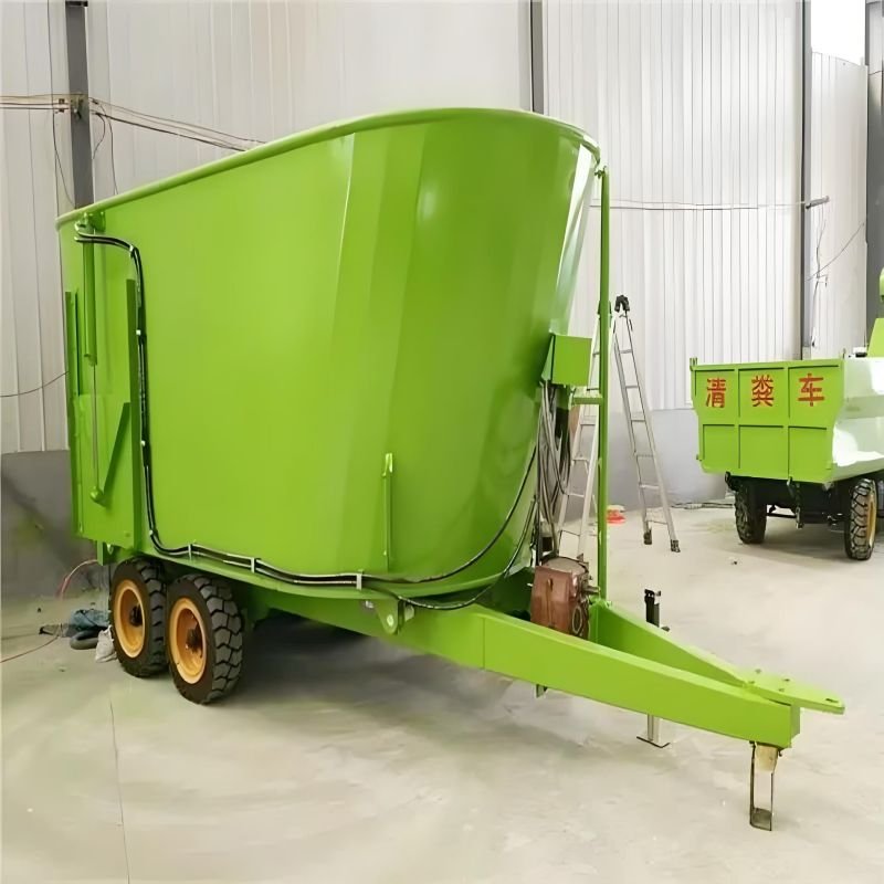 Best sell vertical farm grain vegetable cow cattle animal feed mill mixer machine TMR