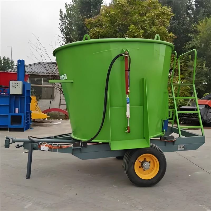 Best sell vertical farm grain vegetable cow cattle animal feed mill mixer machine TMR