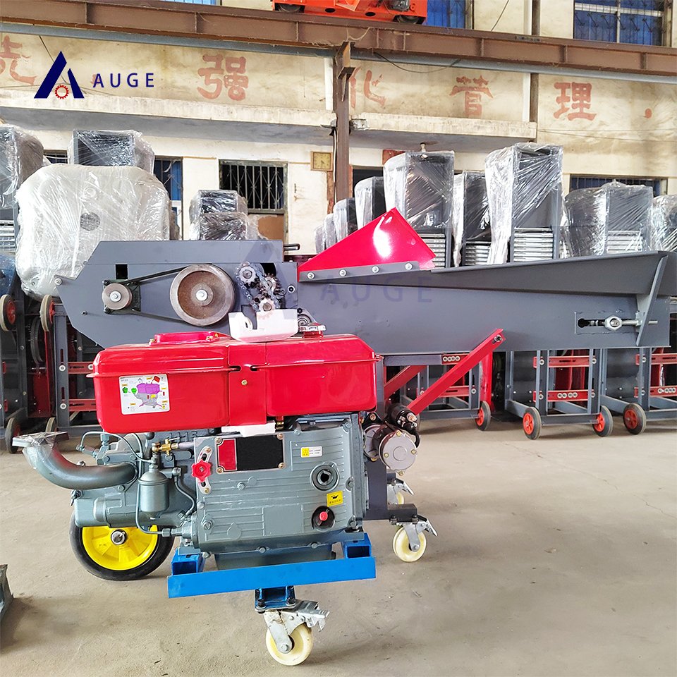 Agricultural Electric Farm Diesel Animal Feed Making Grass Straw Cutting Chaff Cutter Machine