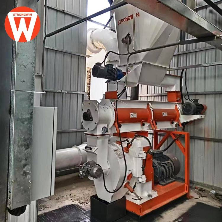 Manufacture 5T/H poultry feed machinery line full automatic livestock animal feed pellet mill production plant line