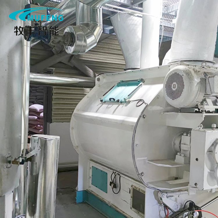Industrial powder mixer feed mixer machine farm animal poultry plant 2 ton feed mixer for sale south africa
