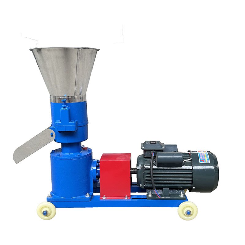 Grain Granulator Sawdust Pellet Mill Animal Feed Making Machine
