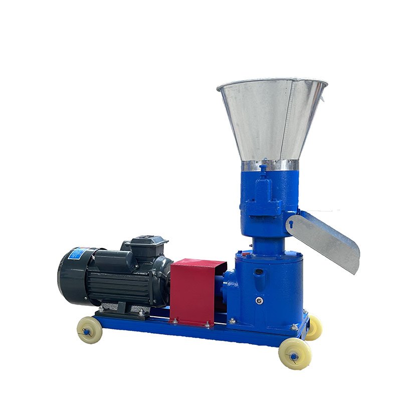 Grain Granulator Sawdust Pellet Mill Animal Feed Making Machine