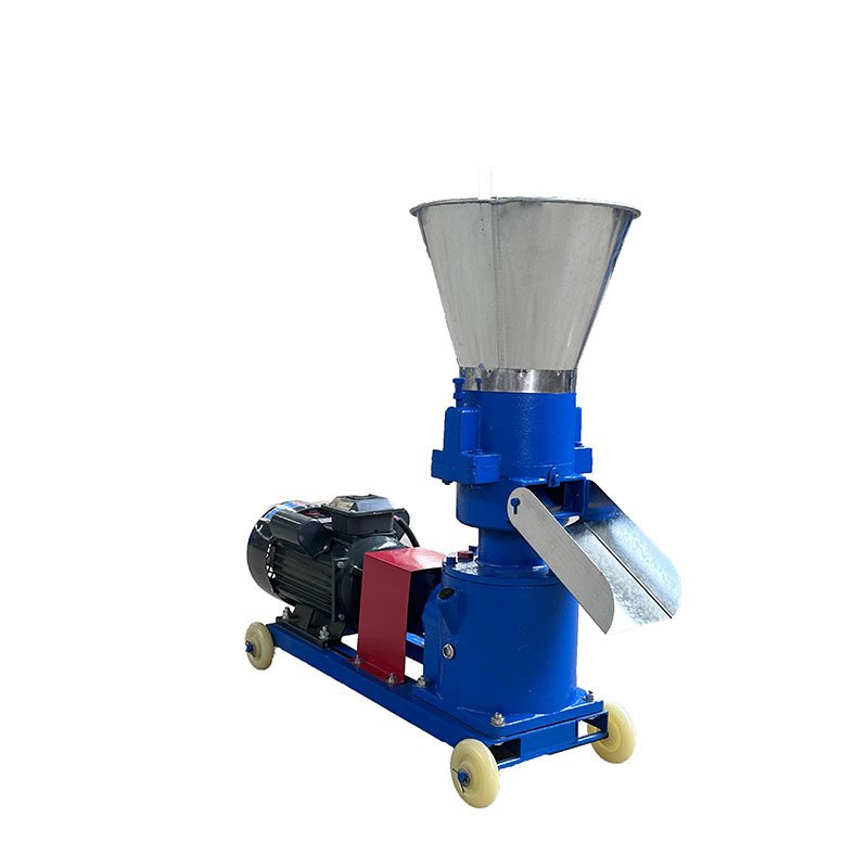 Grain Granulator Sawdust Pellet Mill Animal Feed Making Machine