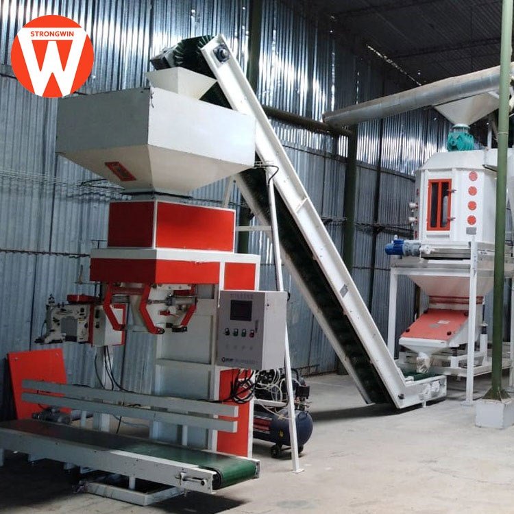 Strongwin Complete set farm animal feed pelletizing production line