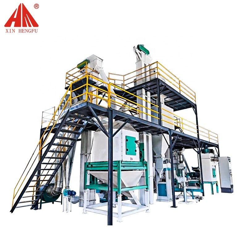Animal Feed Pellet Making Machine Chicken Feed Milling Machine Poultry Food Processing Machinery