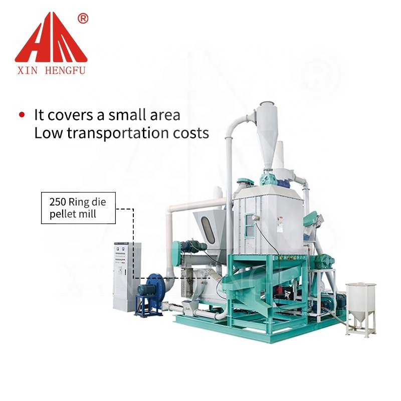 Animal Feed Pellet Making Machine Chicken Feed Milling Machine Poultry Food Processing Machinery