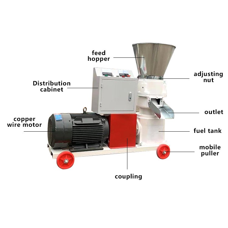 feed pellet machine 600kg animal feed pellet dryer machine broiler feed pellet machine