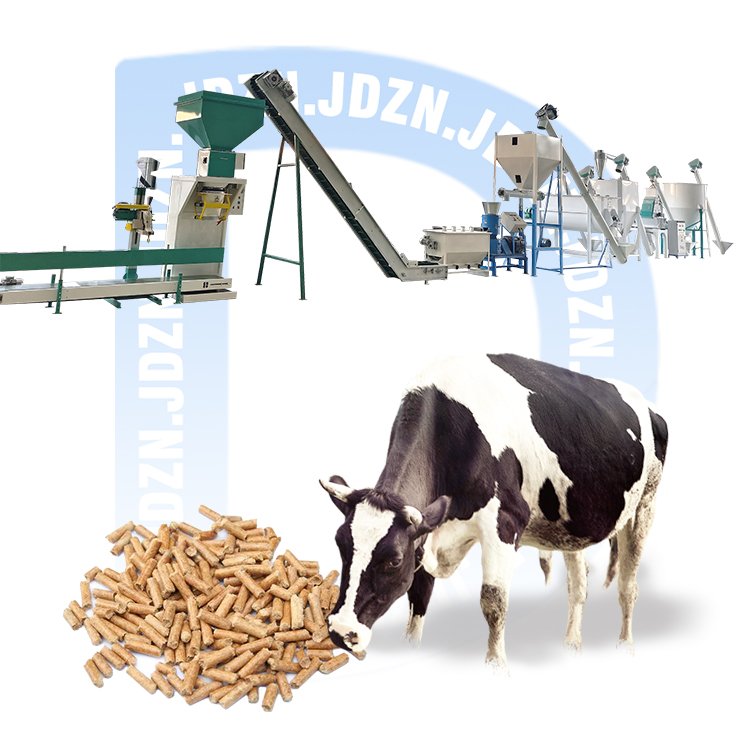 Poultry Feed Processing Plant Poultry Feed Manufacturing Machine Make Animal Feed