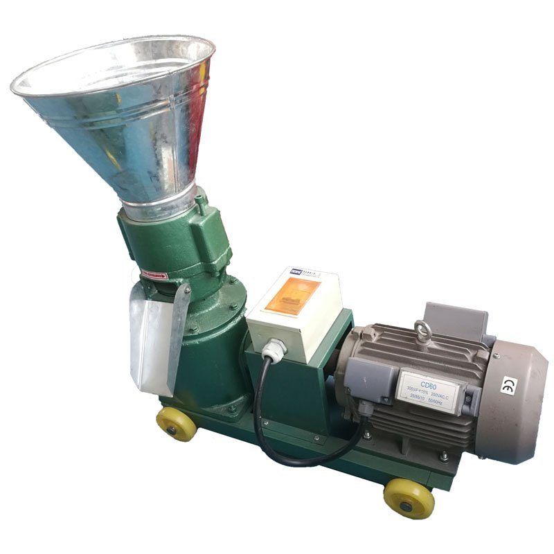 Hot sell 2.2kw, single phase wheat straw pellet making machine/animal feed pellet machine/poultry feed pellet mill for sale