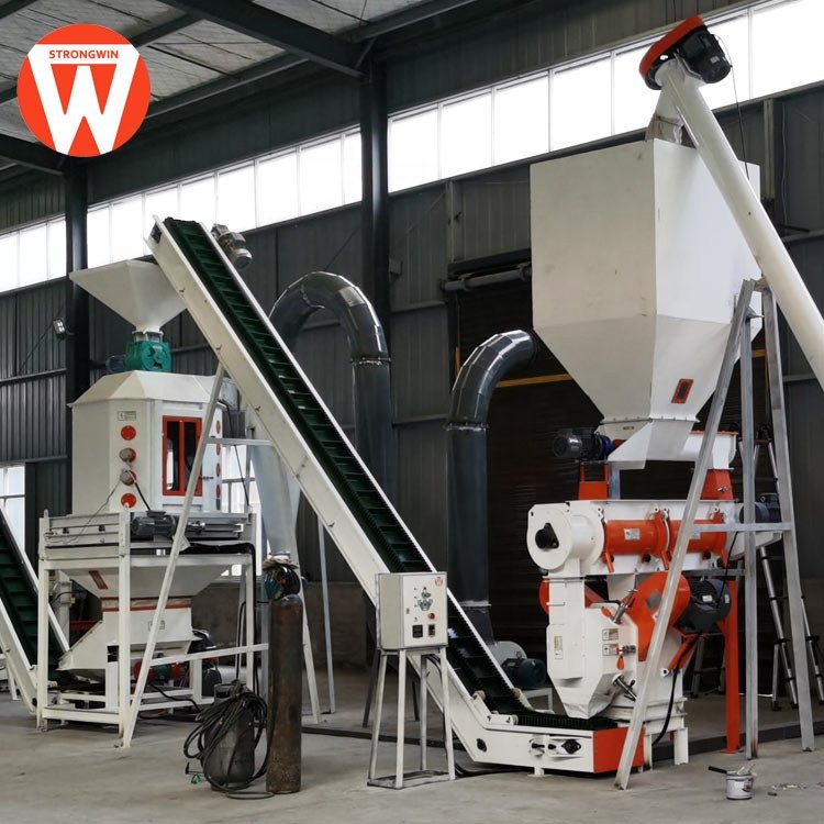 1.5-2.5t/h complete small scale animal feed production plant