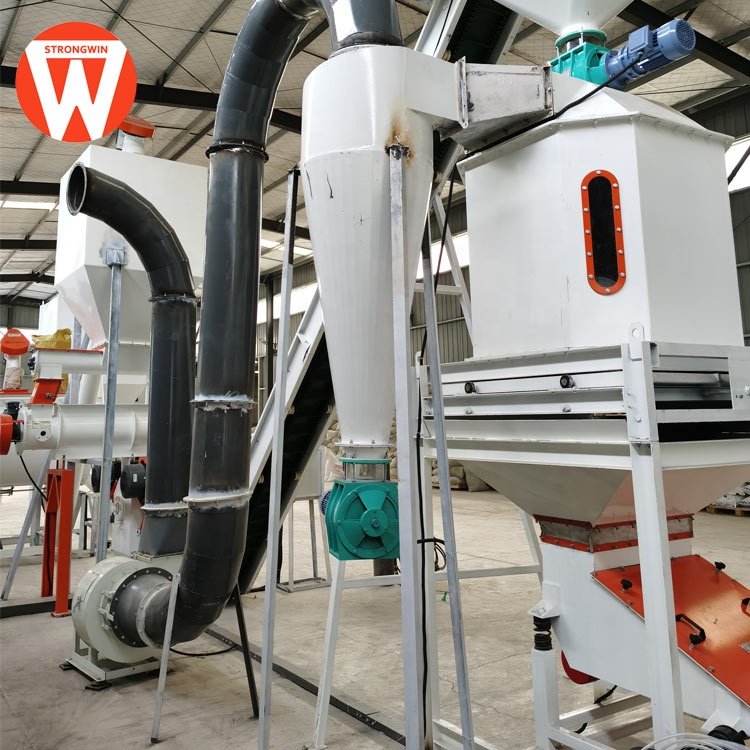 1.5-2.5t/h complete small scale animal feed production plant