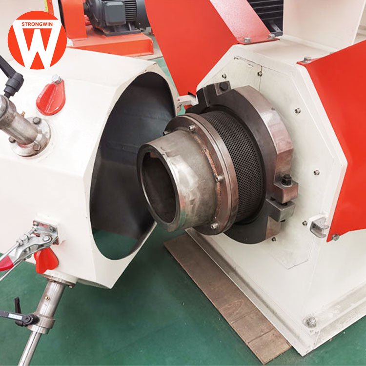 Ring die livestock pellet making machines for animal feed