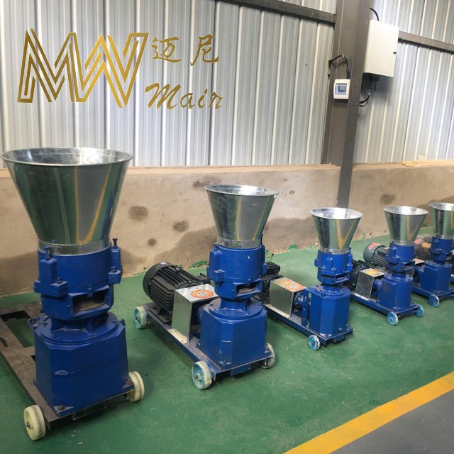 Pellet Press Animal Feed Processor Farming Feed Machine forage feed pelletizer granulator pellet machine KL-300 125
