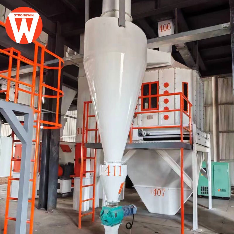 Turnkey project 10T/H automatic animal feed processing machine plant For cattle sheep pig rabbit chicken