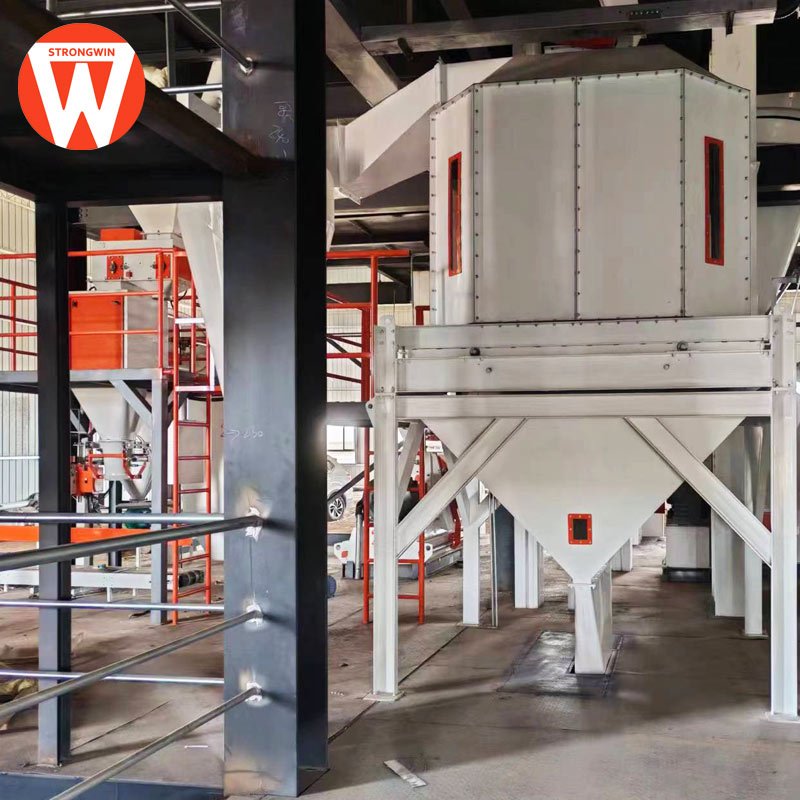 Turnkey project 10T/H automatic animal feed processing machine plant For cattle sheep pig rabbit chicken