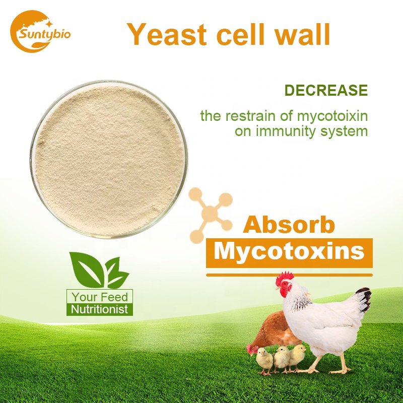 Feed Yeast cell wall for animal feed rich in Beta-glucan and MOS