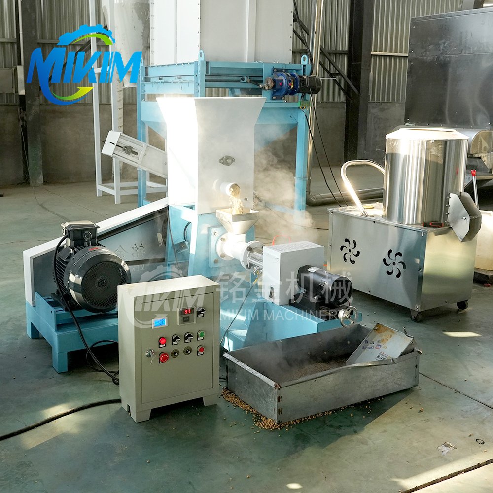 Animal Feed Pellet Machine Pet Cat Dog Food Maker Fish Feed Extruding Machine Rabbit Feed Granulator Machine
