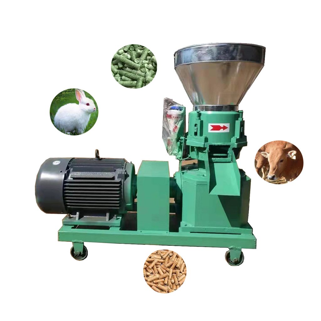 1 Ton Feed Pellet making Machine HJ-N350 broiler pig chicken cattle livestock poultry animal feed pelletizer machine