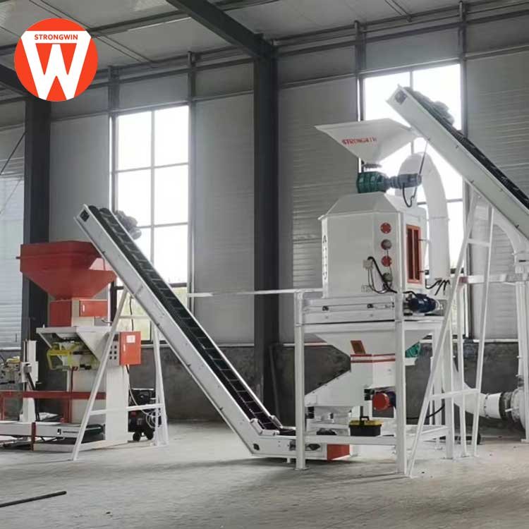 Strongwin animal feed production line 3 tons per hour