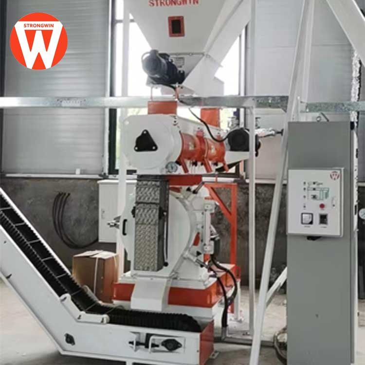Strongwin animal feed production line 3 tons per hour