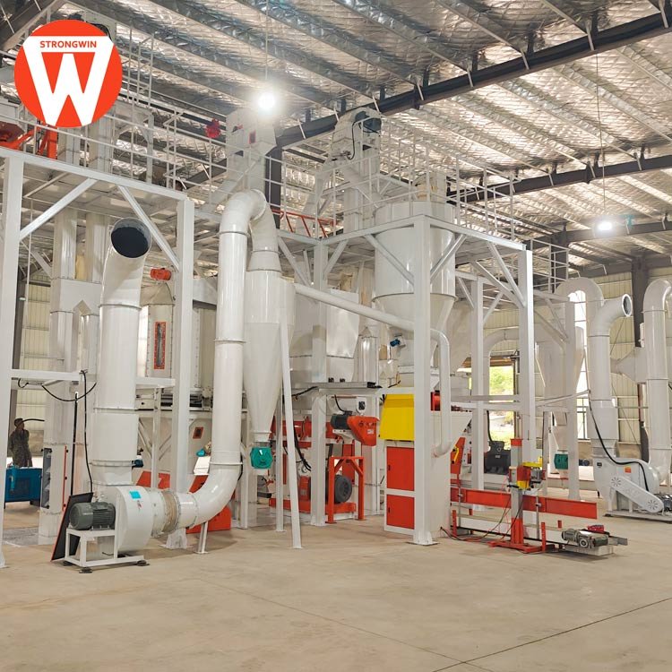 China Strongwin automatic feed processing machines animal feed pellet press machine with ce