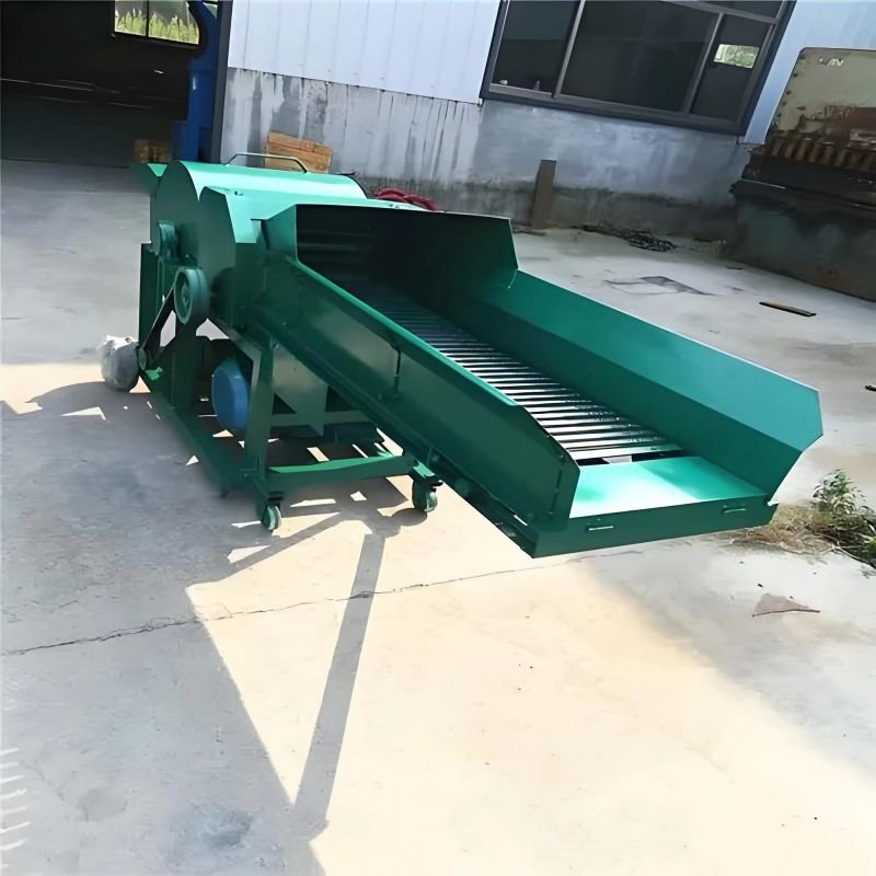 High Productivity Horizontal Forage Silage Grass Chopper Machine New Hot Selling Straw Cutter Mixer Animal Feed Engine Pump Core