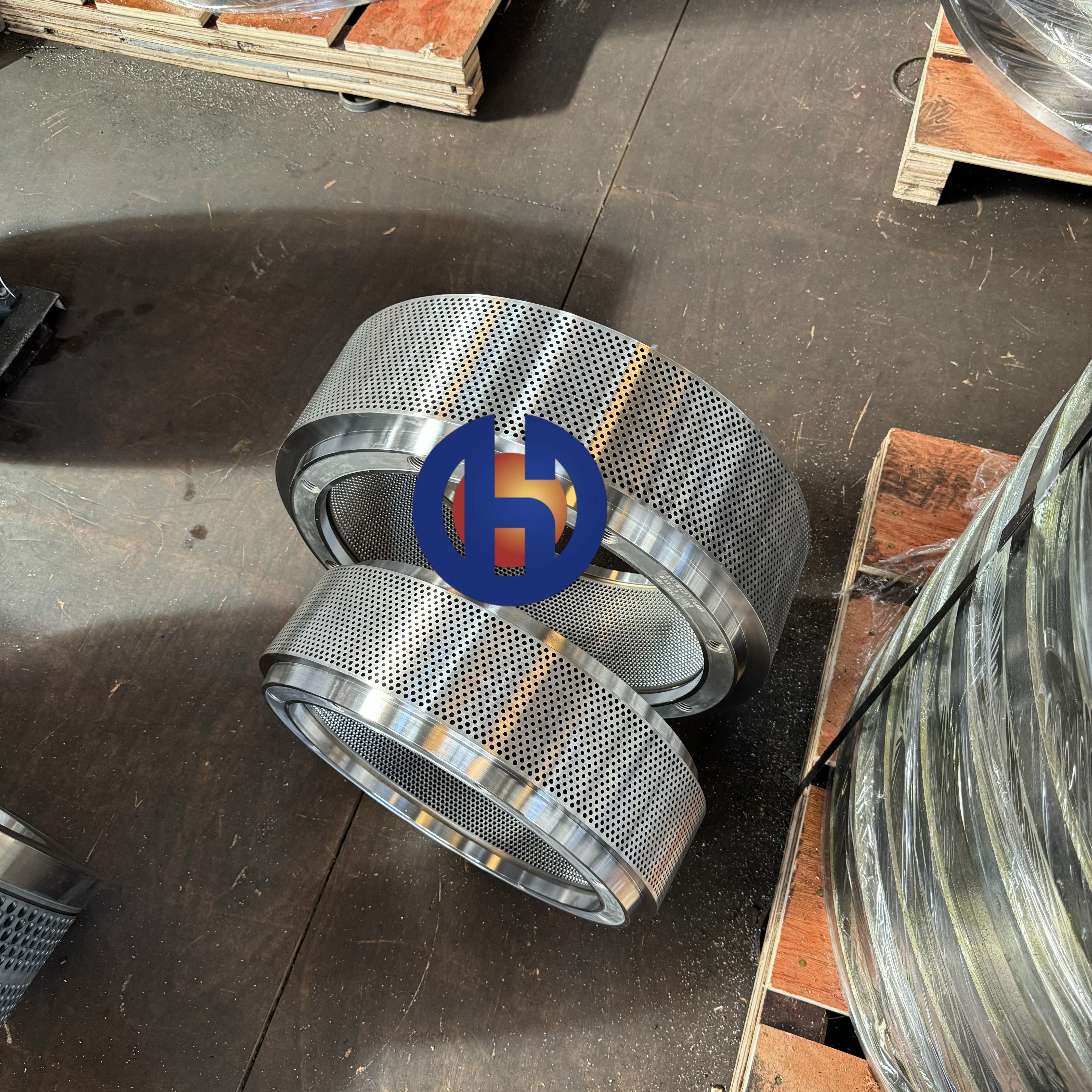 animal feed and aquatic feed pellet machine exported to Vietnam pellet Ring die