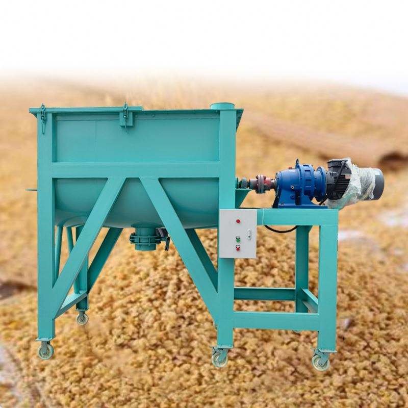 100/200/300/500/1000 L stainless steel type 200 stationary total mixed ration animal feed mixer machine for sale