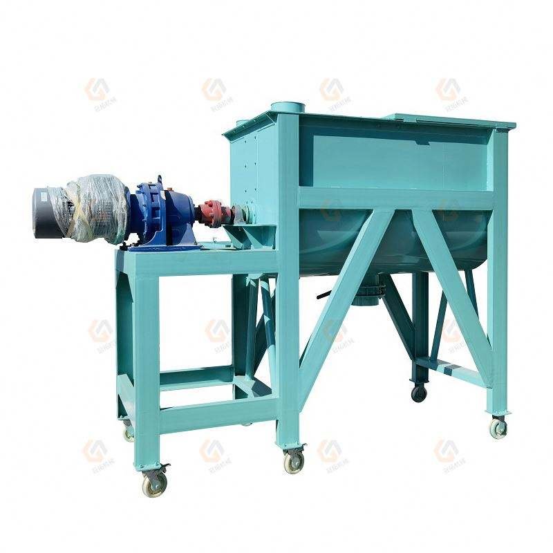 100/200/300/500/1000 L stainless steel type 200 stationary total mixed ration animal feed mixer machine for sale