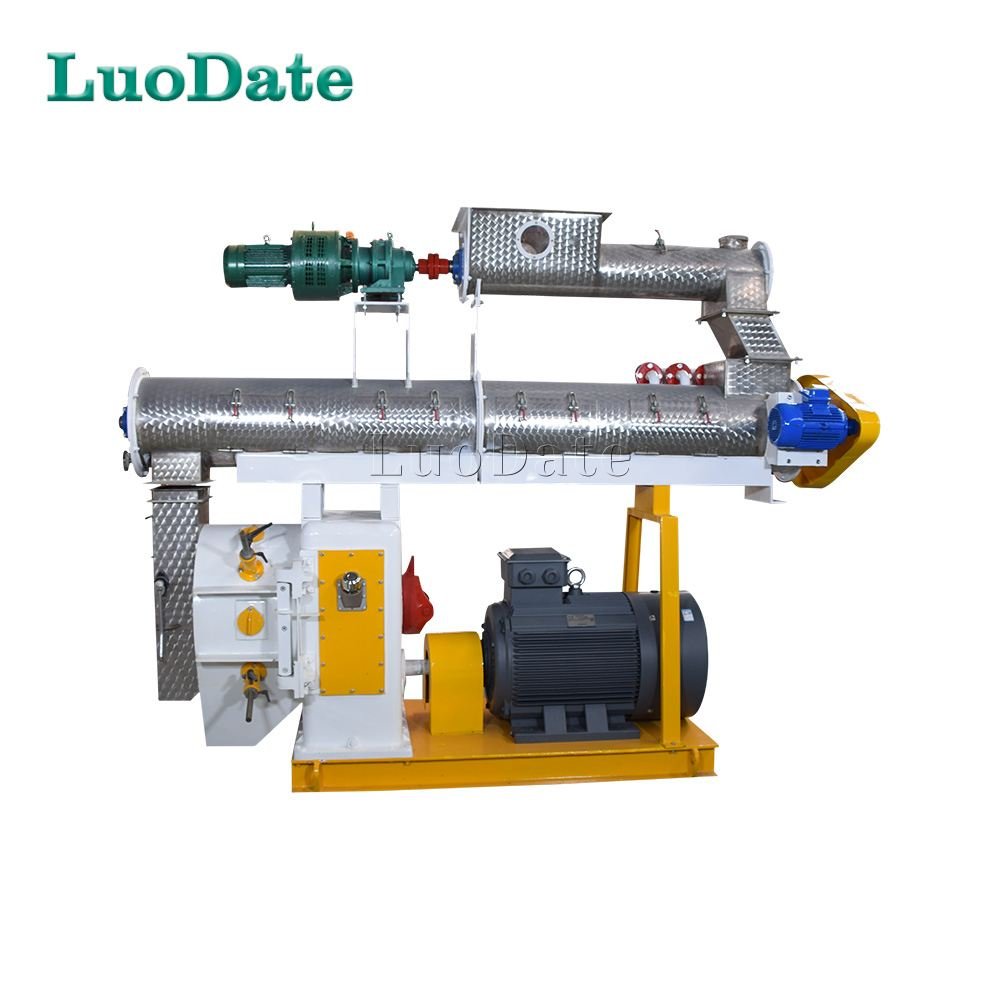 2 Years Warranty Feed Pellet Machine Top Grade Feed Processing Machines High Capacity Pelletizer Machine For Animal Feeds