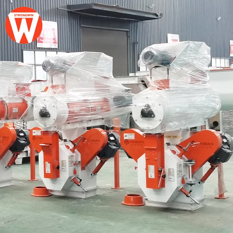 CE approved 1 ton per hour animal feed processing plant pellet maker machine for sale