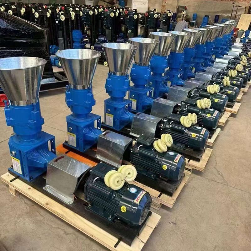 animal feed pelletizer pellet making machine for chicken cattle sheep horse High Quality Animal Feed Granulator Press Roller