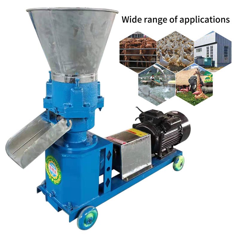 Automatic Electric Easy-To Operation Chicken Animal Feed Poultry Pellet Production Line Machinery