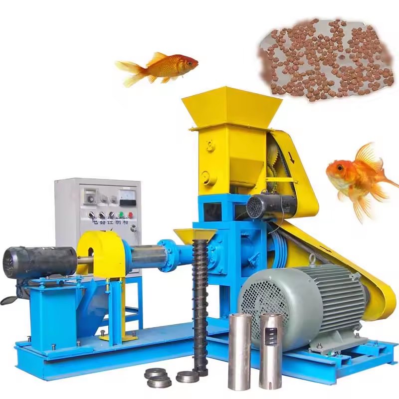 Tolcat Mini Granulator Extruder Feed Machine Floating Fish Food Pellet Machine