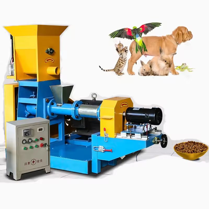 Tolcat Mini Granulator Extruder Feed Machine Floating Fish Food Pellet Machine