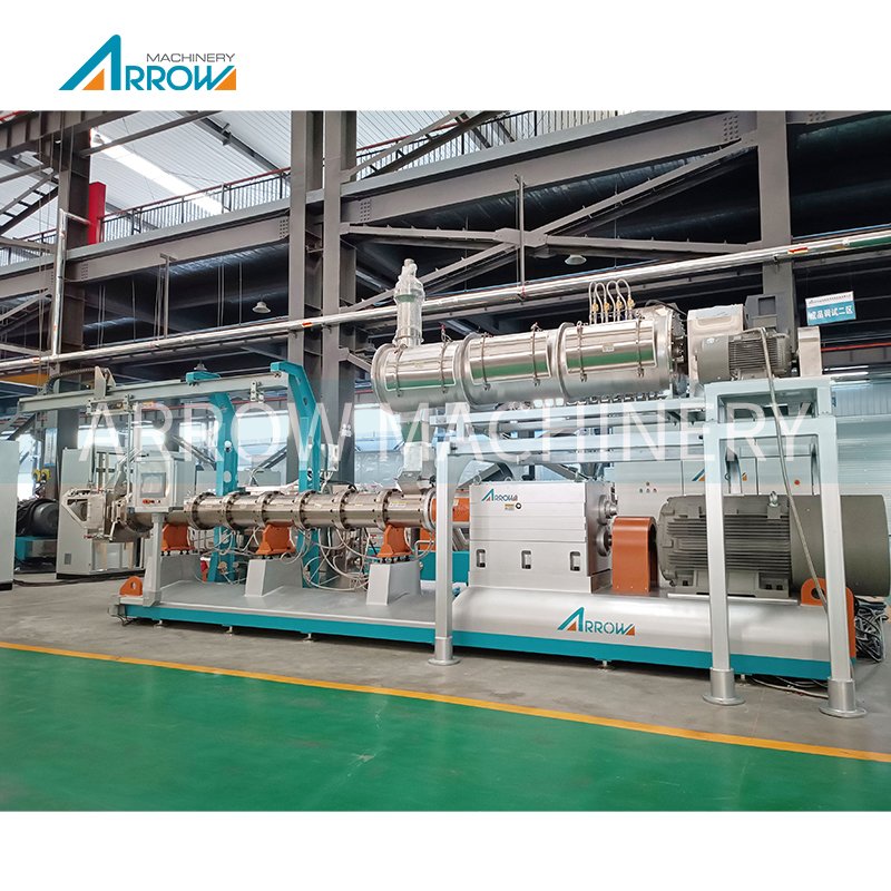 Fully Automatic Industrial Floating & Sinking Fish Feed Extruder Feed Processing Machine Production Line