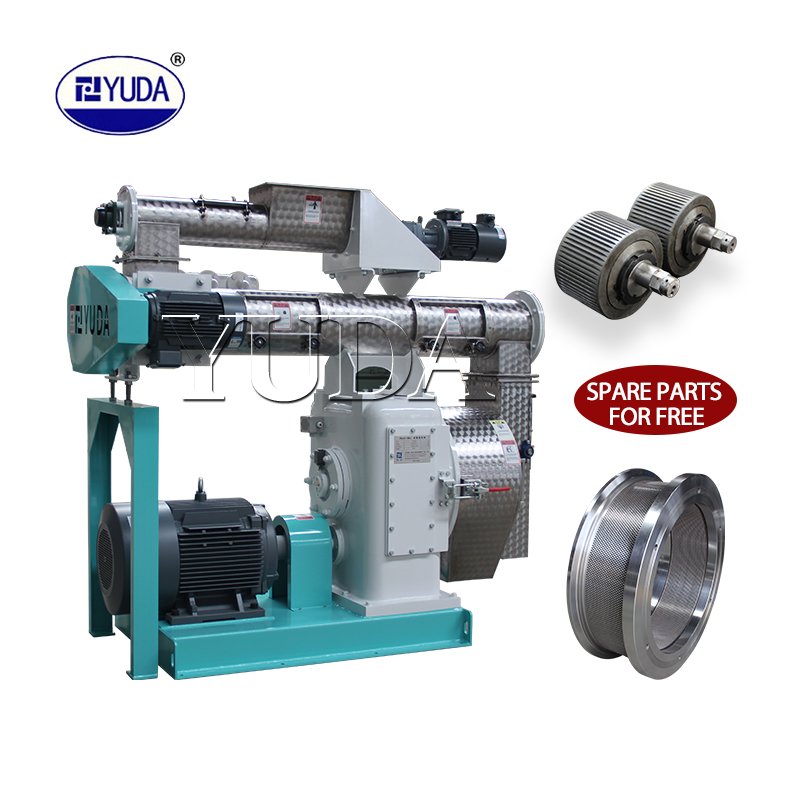 0.5-1.5 T/H Chicken Poultry Feed Pellet Machine Livestock & Animal Feed Factory Equipment Cattle Sheep Horses Poultry Farming