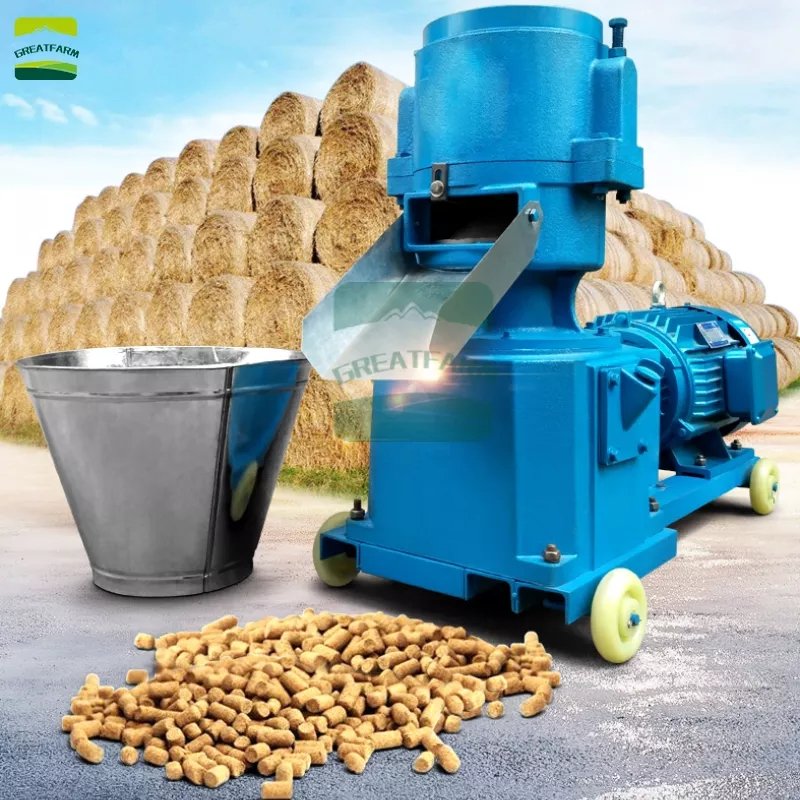 Durable Pelletizer Feed Processing Making Mini Animal Feed Pellet Machine